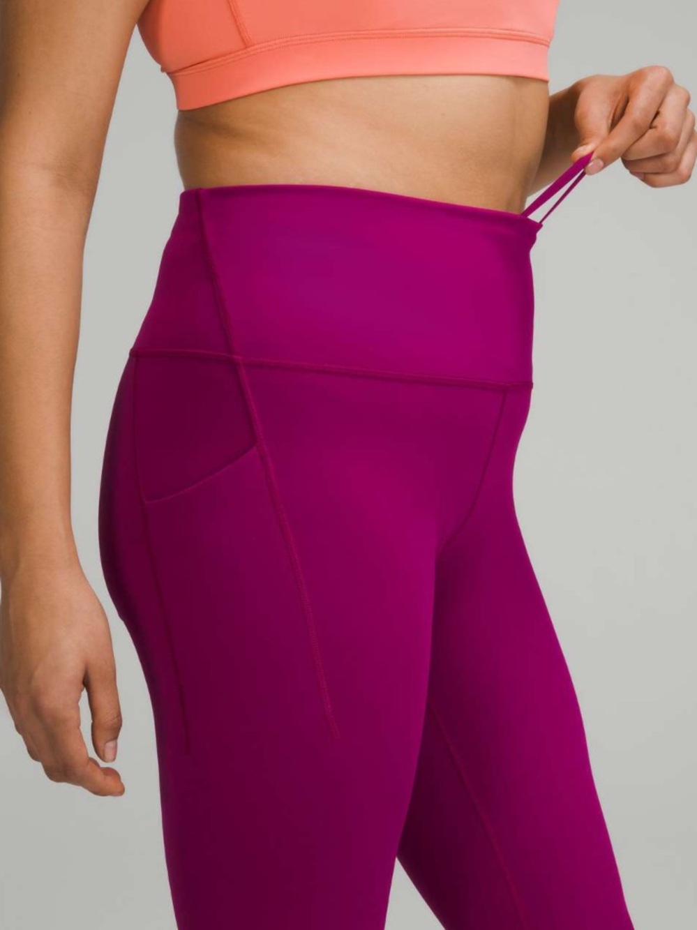 Lululemon Wunder Train High-Rise Leggings with Pockets